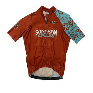 Giordana Jersey Mens S Small Cinnamon Brown Sonoran Cycles Arizona Cycling